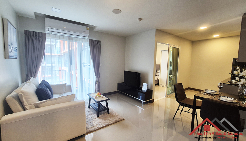 Furnished two bedroom condo for sale in Hua Hin soi 102