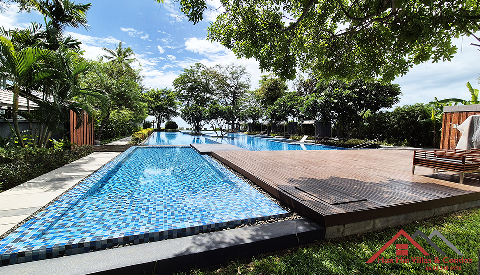 Two bedrooms beach front condo for sale in Baan Sandao Hua Hin