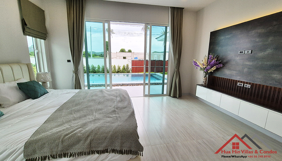 Off-plan three bedrooms pool villa for sale in in CoCo Hua Hin