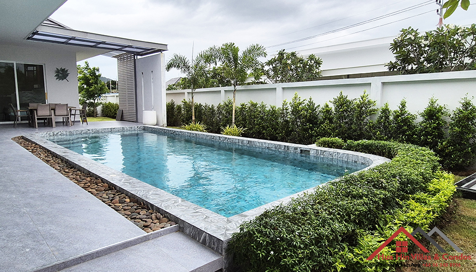 New three bedrooms pool villa for sale in The Pyne Hua Hin